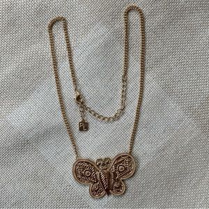 Park Lane Nash butterfly necklace